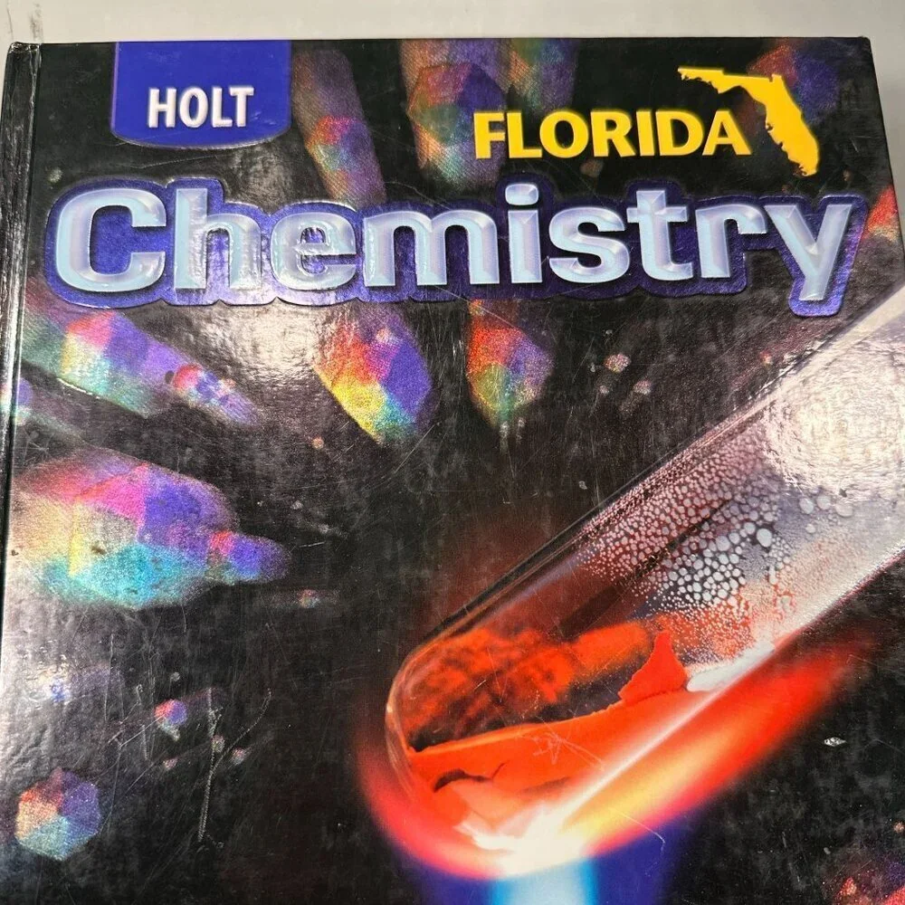 Holt Florida Chemistry Hardcover Textbook FCAT Prep Interactive Online Edition
